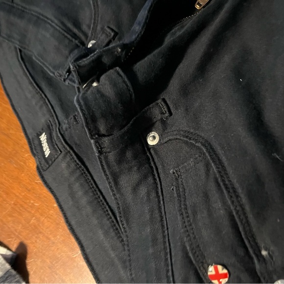 Hudson black stretchy pants crop harkin - Picture 5 of 5